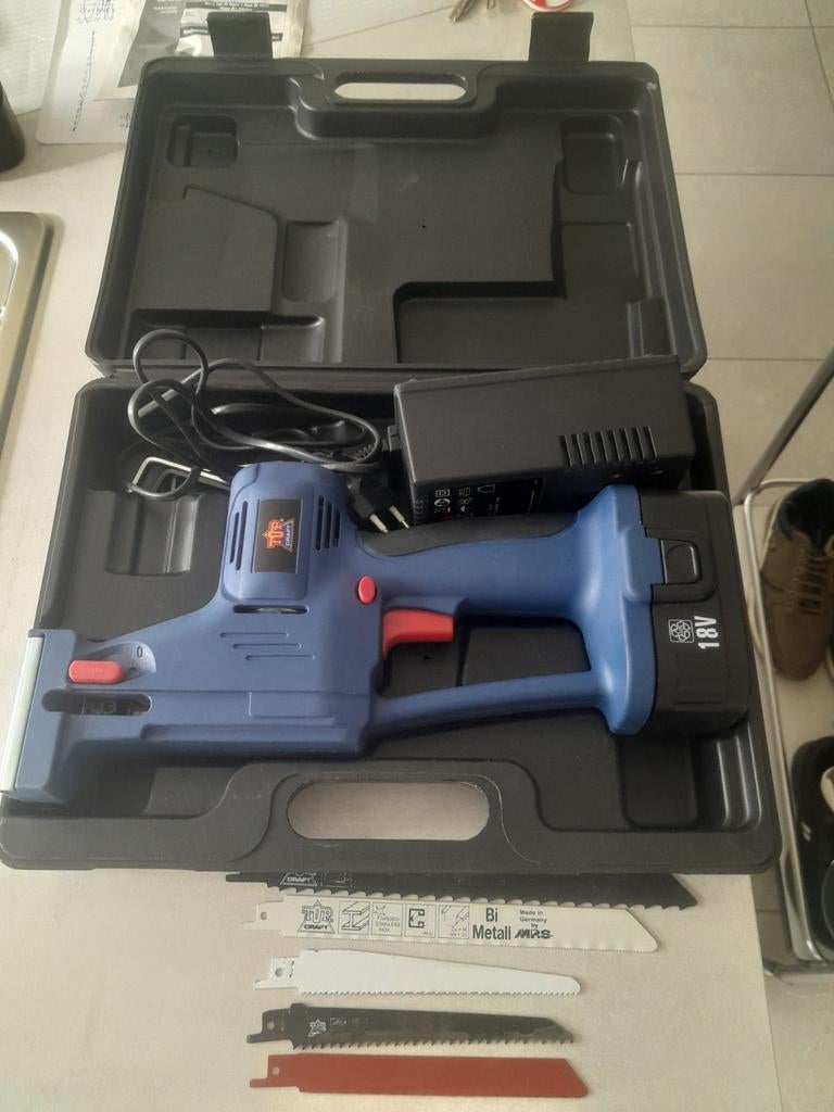 Reciprozaag TOPCRAFT., Doe-het-zelf en Bouw, Gereedschap | Zaagmachines, Ophalen, Reciprozaag