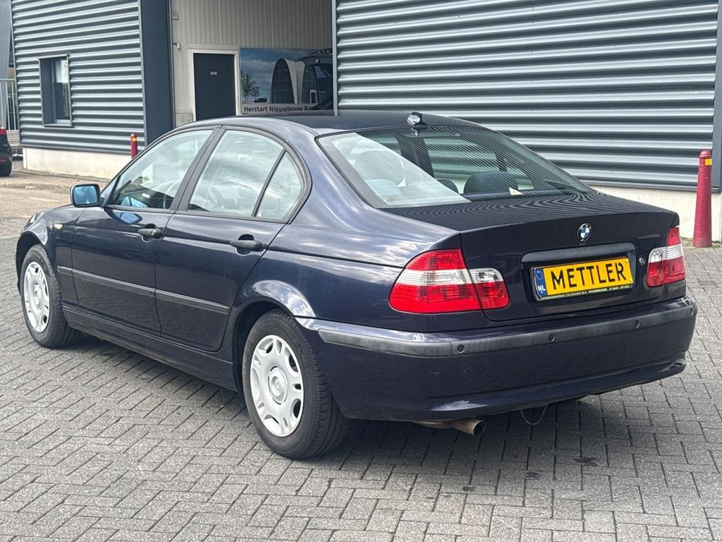 BMW 3-serie 316i Black&Silver II, airco, cruise control, Autos, Achat, 1250 kg, 4 portes, Entreprise