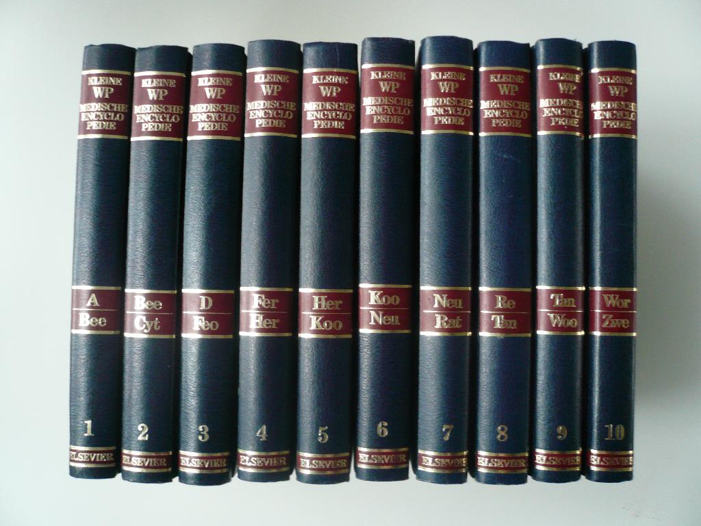 Kleine Winkler Prins medische encyclopedie 10-d, Série complète, Médecine, Comme neuf, Enlèvement
