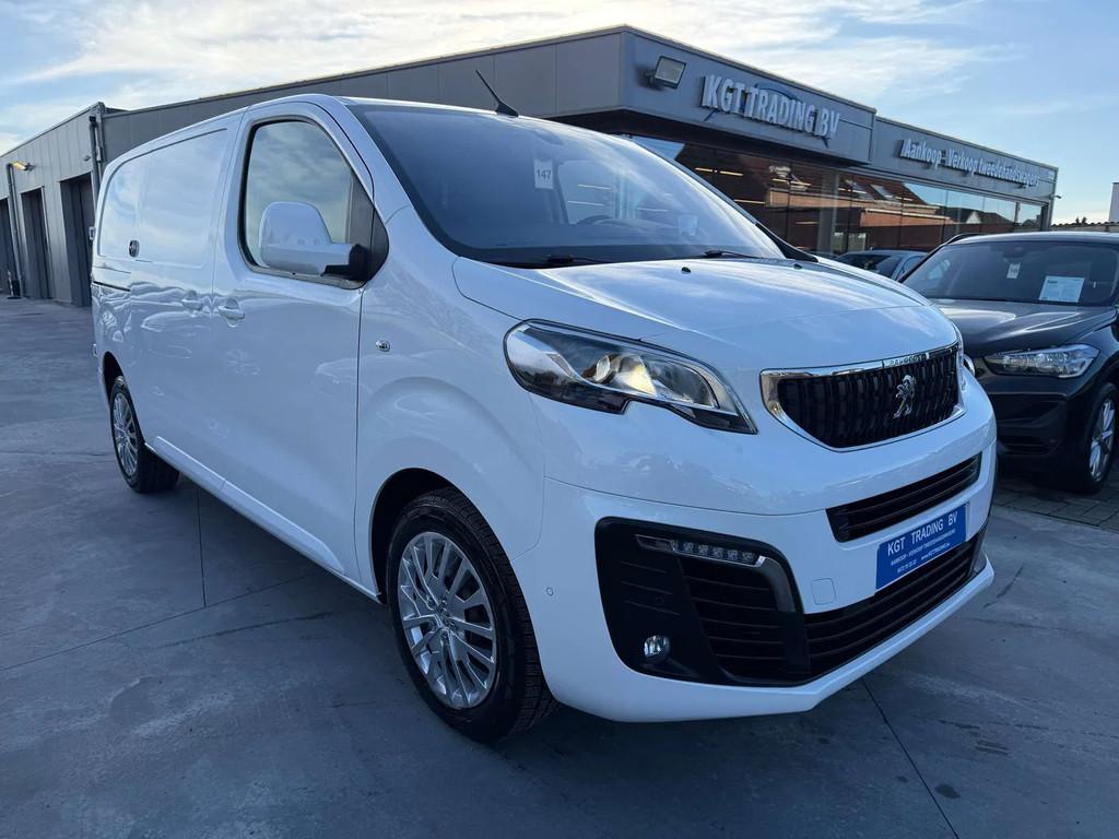Peugeot Expert 2.0 BLUEHDI AUTOMAAT XENON LEDER NAVI CAMERA, Auto's, USB, 122 pk, Gebruikt, 4 cilinders