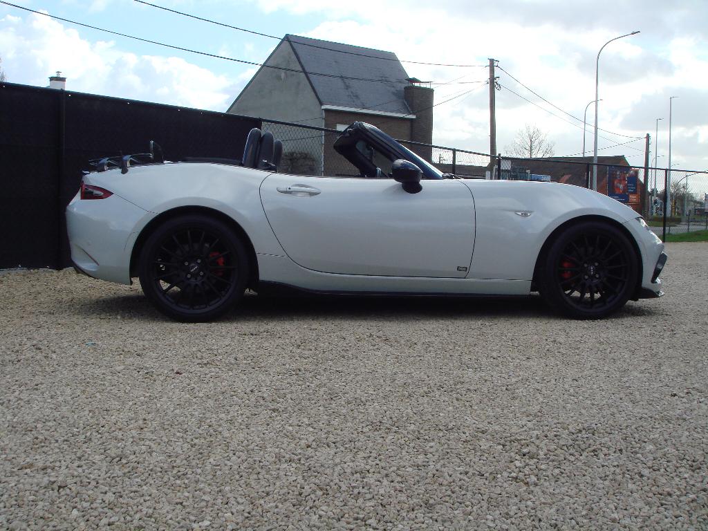 MX5 2.0 * SPORTUITLAAT * NAVI * LEDER * ALU BLACK *, Autos, Mazda, Cuir, Achat, Euro 6, Entreprise