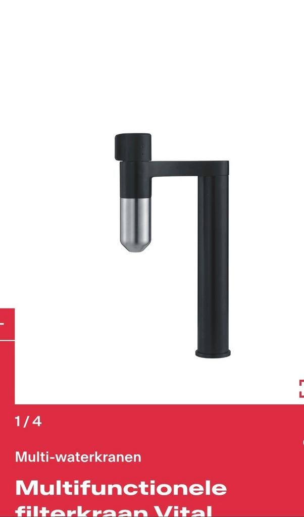 Multifunctionele Filterkraan Franke, Ophalen, Kraan