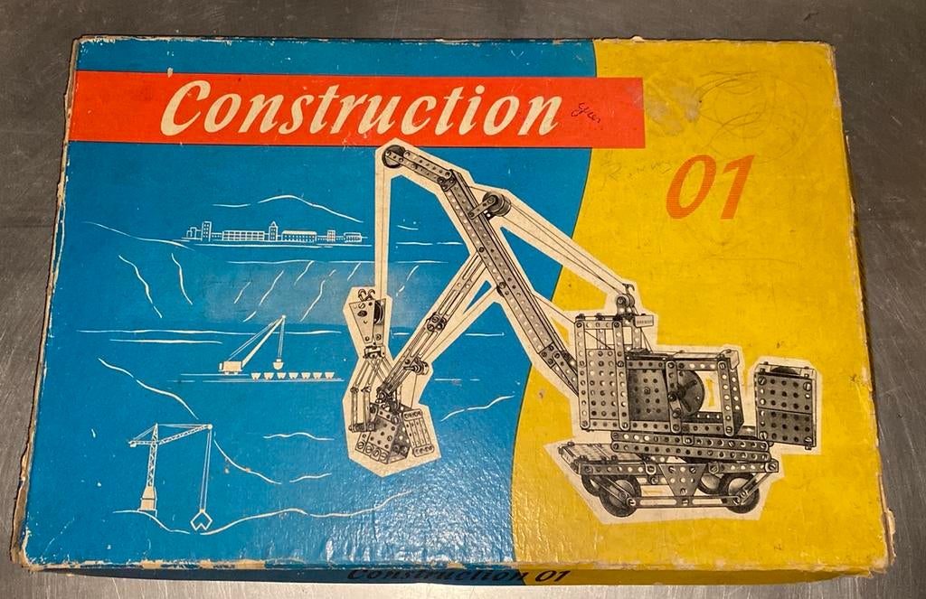 Vintage Speeldoos - Construction 01, Ophalen, Overige typen