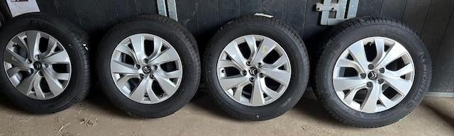 Zomerbanden Michelin 205/60/R16 + originele Citroën alu velg, Auto-onderdelen, Ophalen, 16 inch, Nieuw, 205 mm