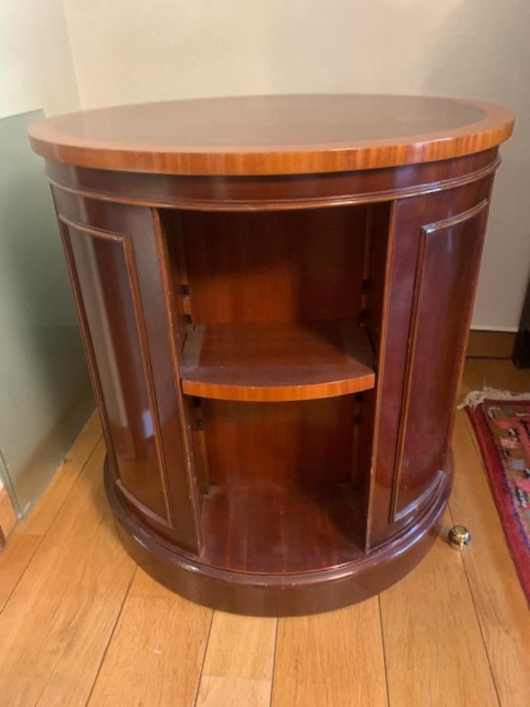 barmeubel - Art Deco - rond - hout, Maison & Meubles, Enlèvement, Utilisé