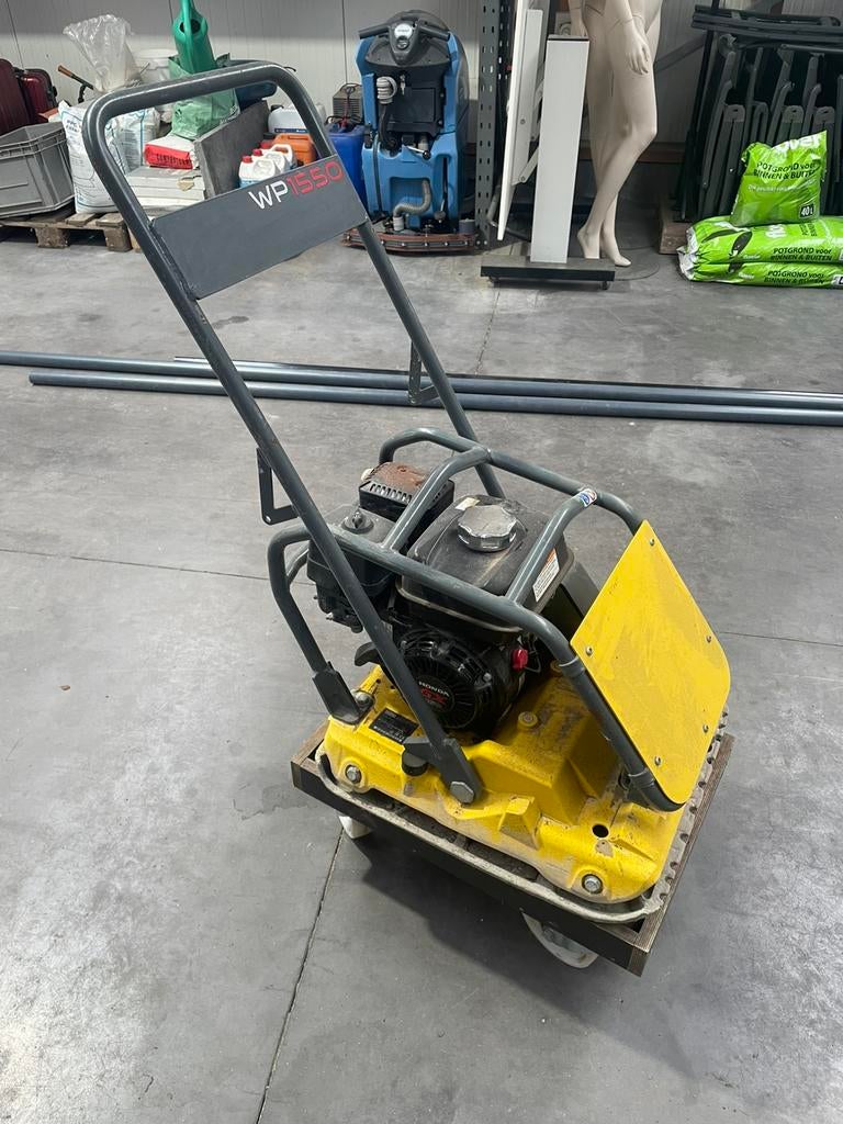 Trilplaat wacker wp1550, Ophalen, Zo goed als nieuw