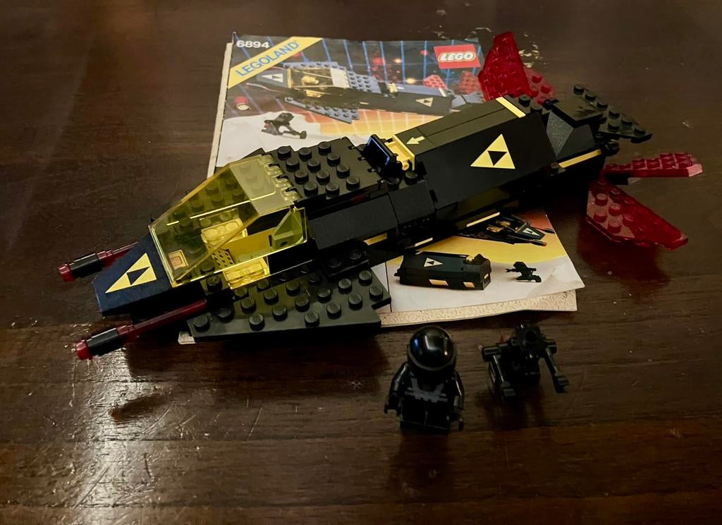 Lego 6894 Blacktron Invader, Ophalen of Verzenden, Lego