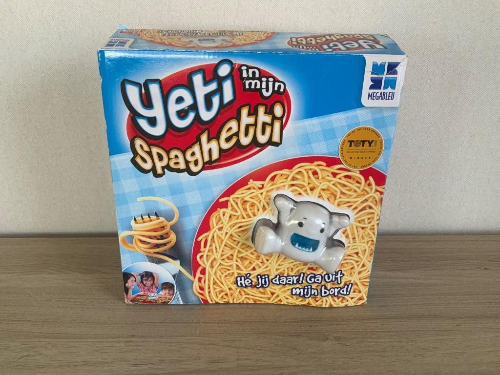 MEGABLEU Yeti in de Spaghetti +4j 2of meer spelers, Vijf spelers of meer, Ophalen, Gebruikt, Megableu