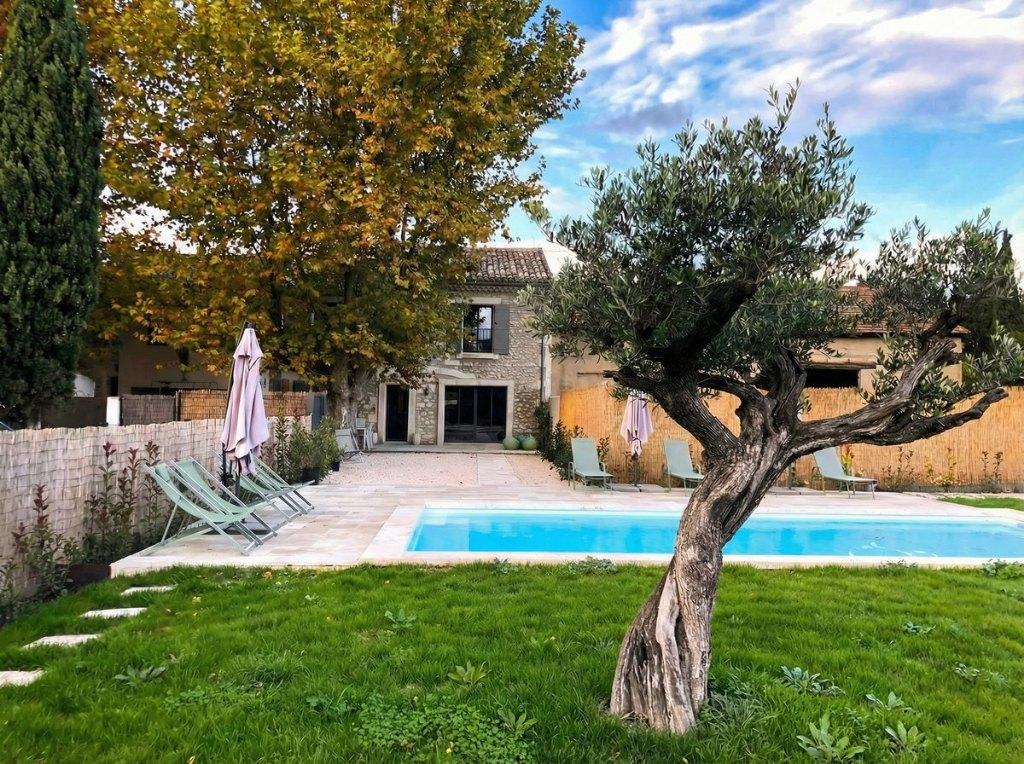 Mas provençal piscine chauffée St Rémy de Provence, Propriétaire, Village, Maison de campagne ou Villa, 8 personnes