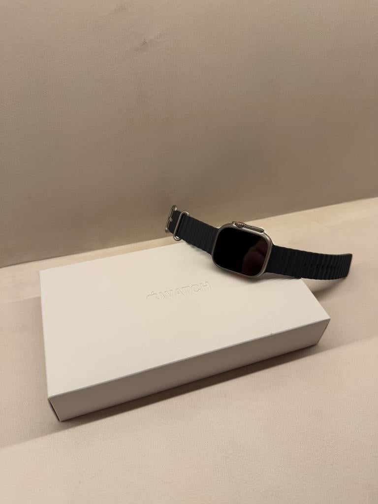 Apple Watch Ultra - perfecte staat, Ophalen, Nieuw, Oranje, IOS