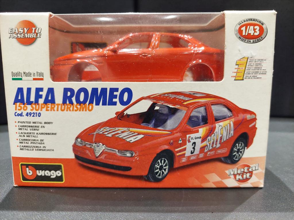 BURAGO metal kit - ALFA ROMEO 156 superturismo, Hobby & Loisirs créatifs, Enlèvement ou Envoi, Comme neuf