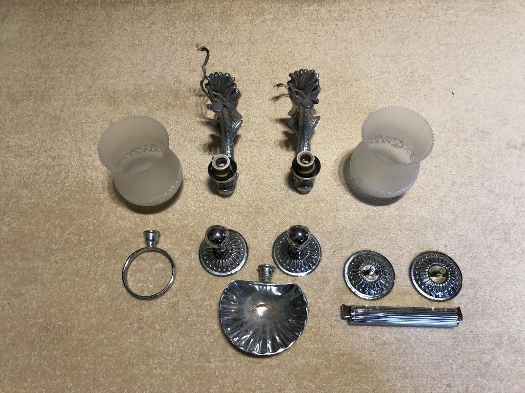 badkamer - / WC- accessoires vintage, Maison & Meubles, Enlèvement, Utilisé, Autres types