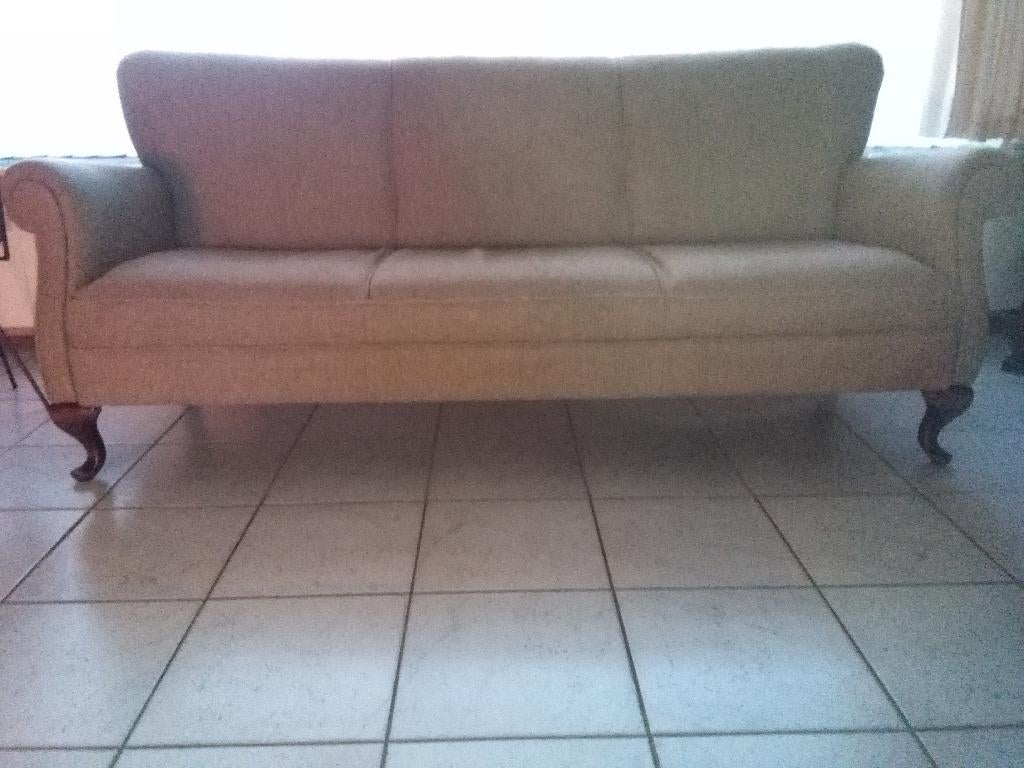 mooie retro 3 persoons zetel, Verzamelen, Ophalen, Huis en Inrichting