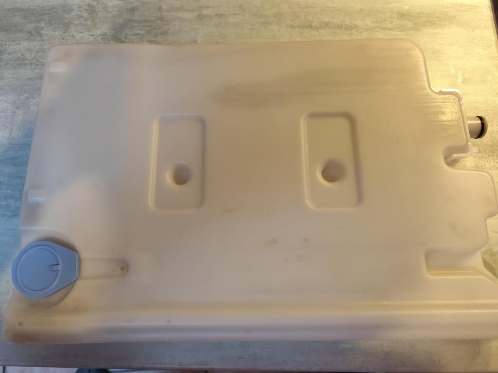 Beko réservoir d'eau, Ophalen