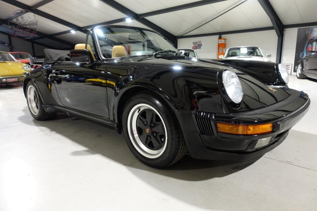1988 Porsche 930 Turbo cabrio, Auto's, 4 zetels, Achterwielaandrijving, Beige, Cabriolet