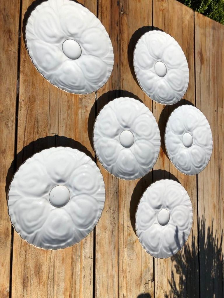 Très beau service à huîtres, Enlèvement