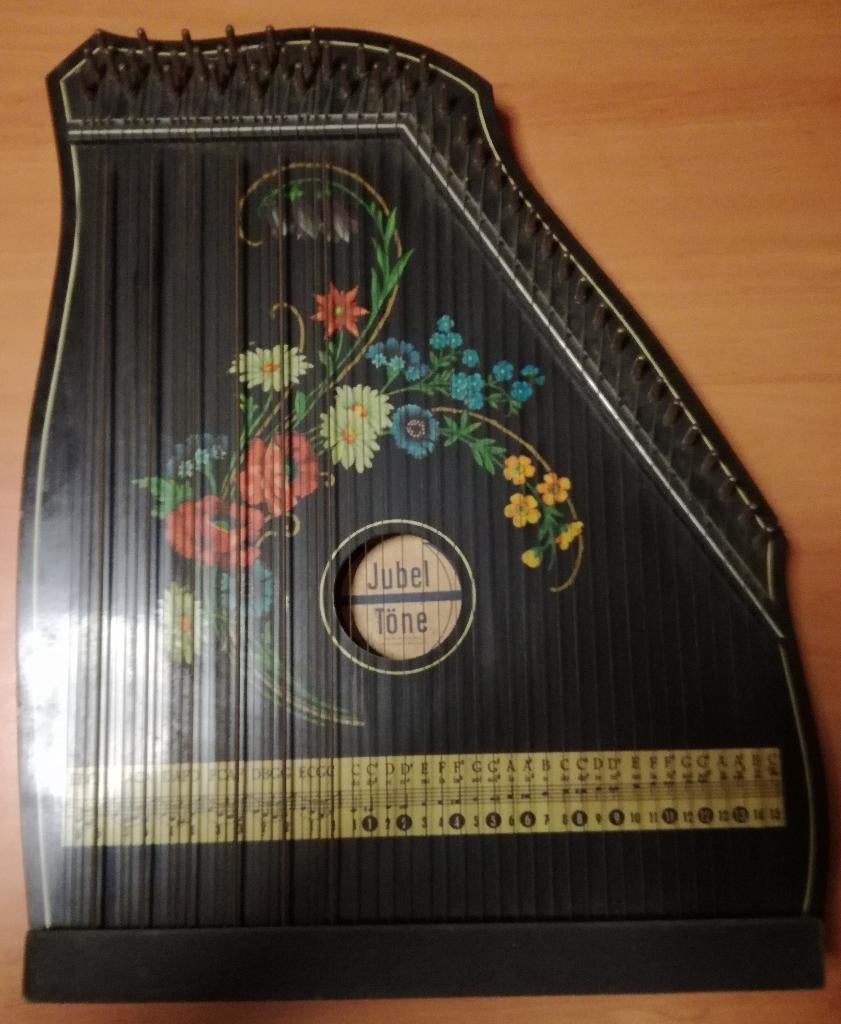 Cither (harp, gitaar-citer) Jübel Tone, Enlèvement, Utilisé