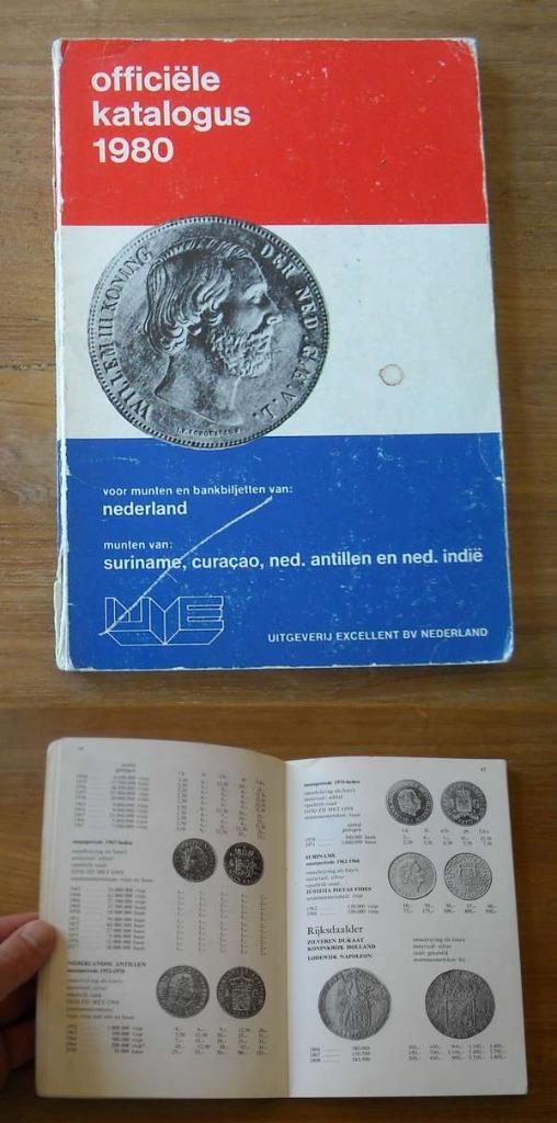 Officiële katalogus 1980 voor munten van Nederland, Enlèvement ou Envoi, Euros
