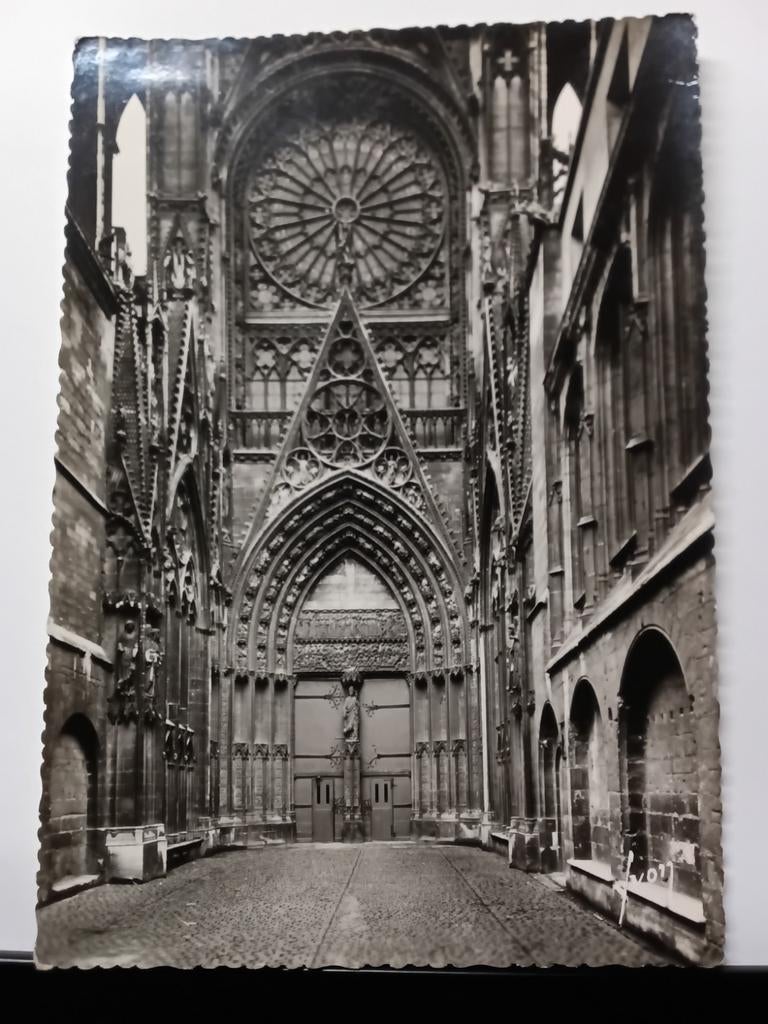 Kathedraal van Cap Rouen, hart van bibliothecarissen, Ophalen of Verzenden, Ongelopen, Gebouw