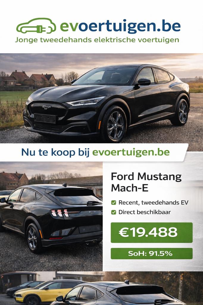 Ford Mustang Mach-E  |  75,7 kWh | 296pk | MET GARANTIE, Autos, Ford, Achat, Entreprise, Garantie prolongée, Noir