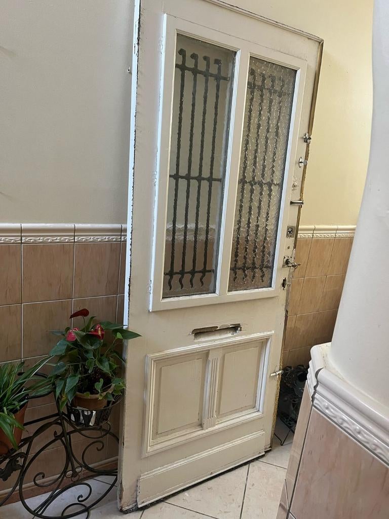 Portes d'entrée en véritable bois, Enlèvement, Utilisé, Bois, Porte extérieure