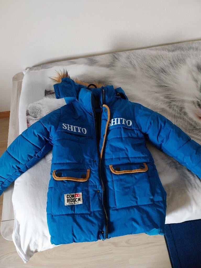 Winterjas  jongens 10 jaar, Kinderen en Baby's, Kinderkleding | Maat 140, Ophalen of Verzenden, Nieuw, Jongen, Jas