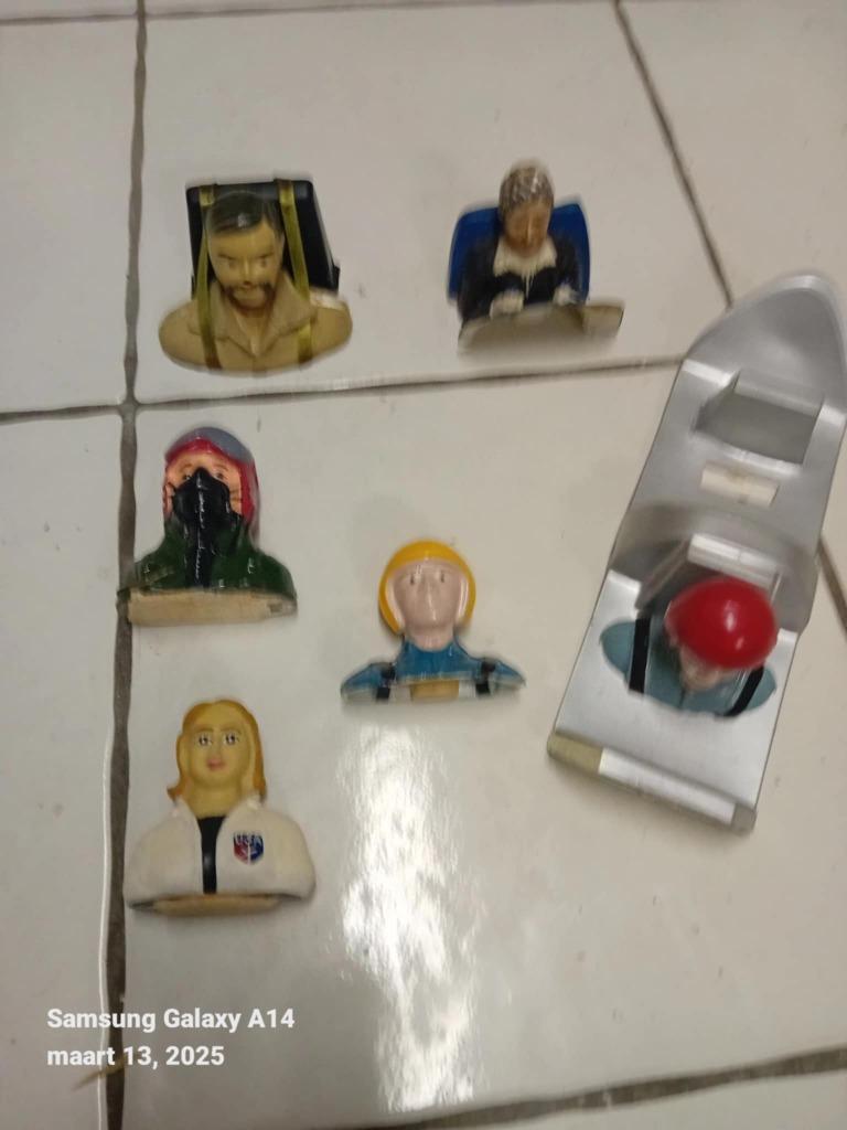 Diverse piloten, Enlèvement, Utilisé, Autres types