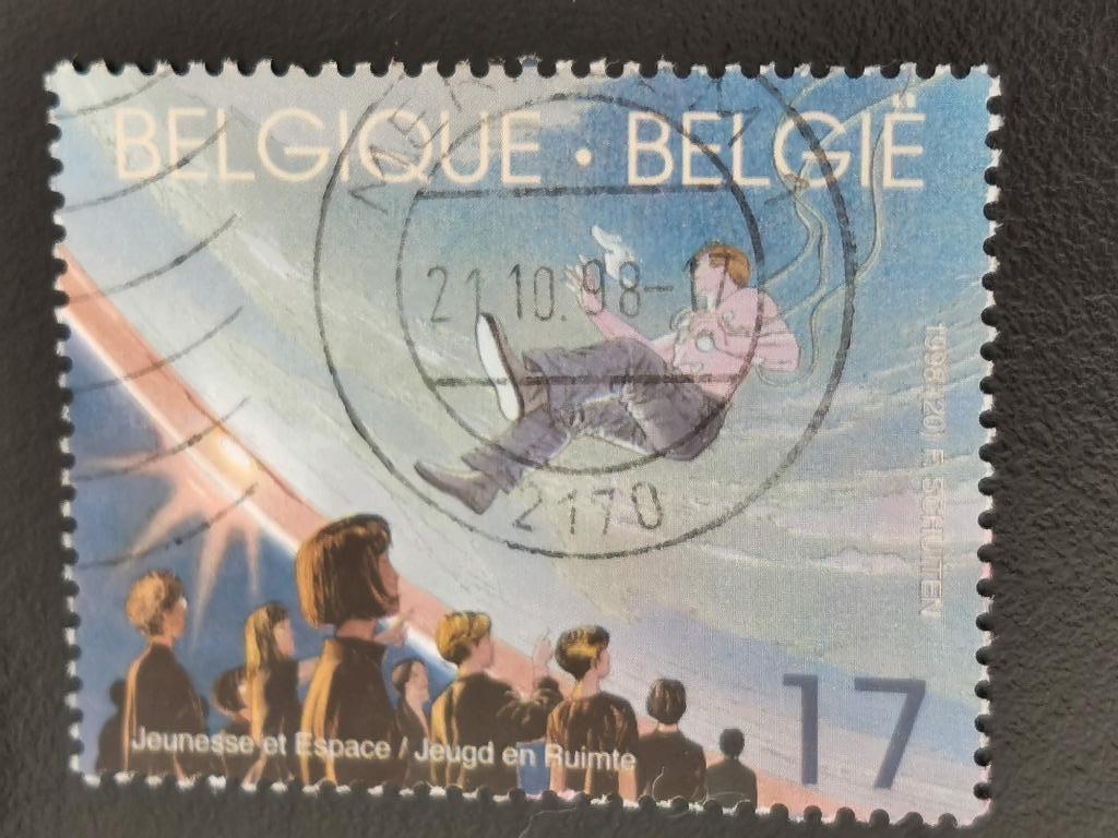 Belgie 1998 - ruimtevaart - congres Space Explorers, Postzegels en Munten, Postzegels | Europa | België, Ophalen of Verzenden