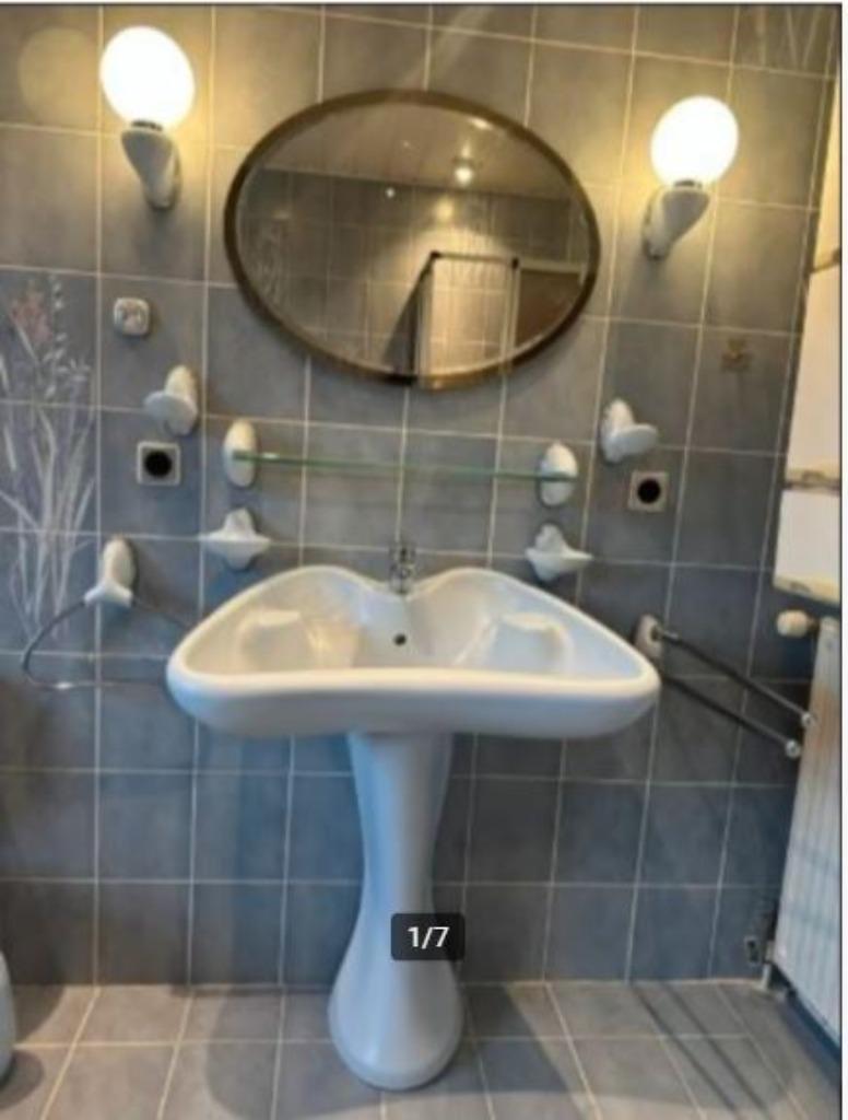 wastafel space age Luigi Colani set - Villeroy&Boch, Ophalen, Huis en Inrichting