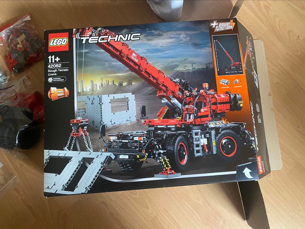 Lego 42082, Ophalen of Verzenden, Zo goed als nieuw, Complete set, Lego