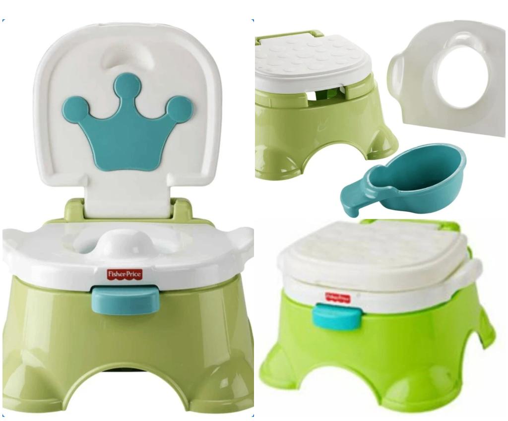 Fisher Price Koninklijk Potje en Krukje met Geluid, Kinderen en Baby's, Ophalen, Zo goed als nieuw
