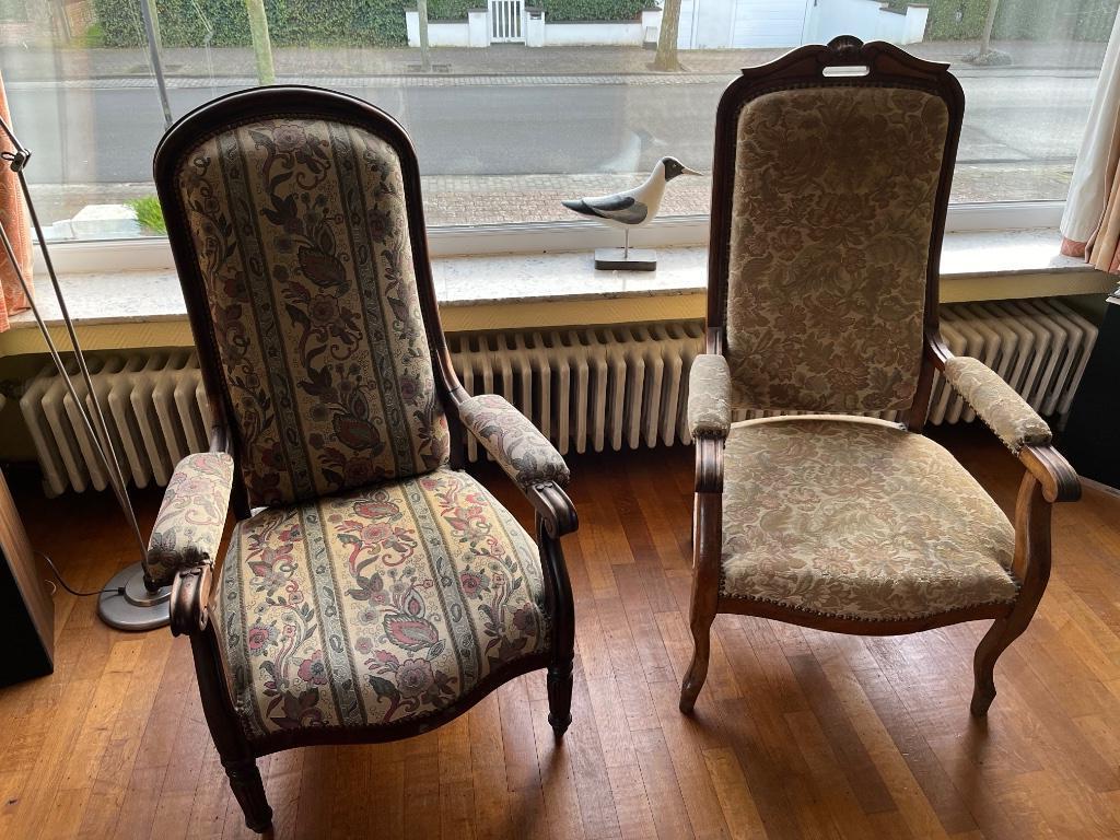 Sièges - style Voltaire, Enlèvement