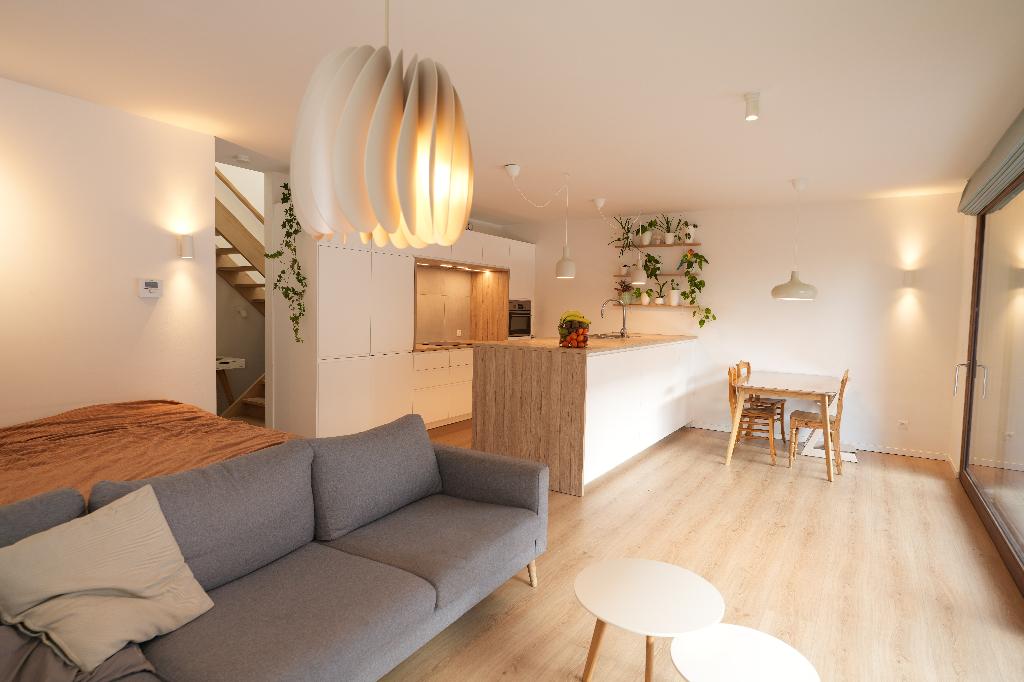 Duplexappartement in cohousing centrum Leuven te huur, 50 m² of meer, Leuven