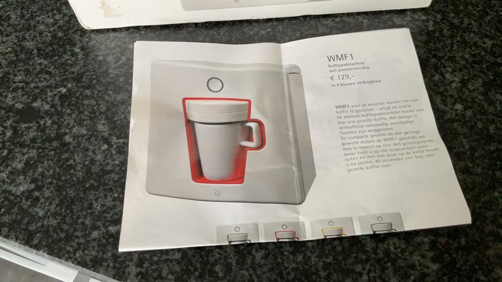 WMF 1 senseo koffiezet, Enlèvement ou Envoi