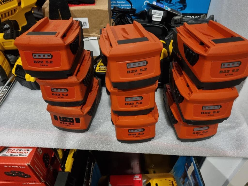 Batterie HILTI 22V Li-Ion 5.2Ah B22/5.2, Bricolage & Construction, Enlèvement, Comme neuf