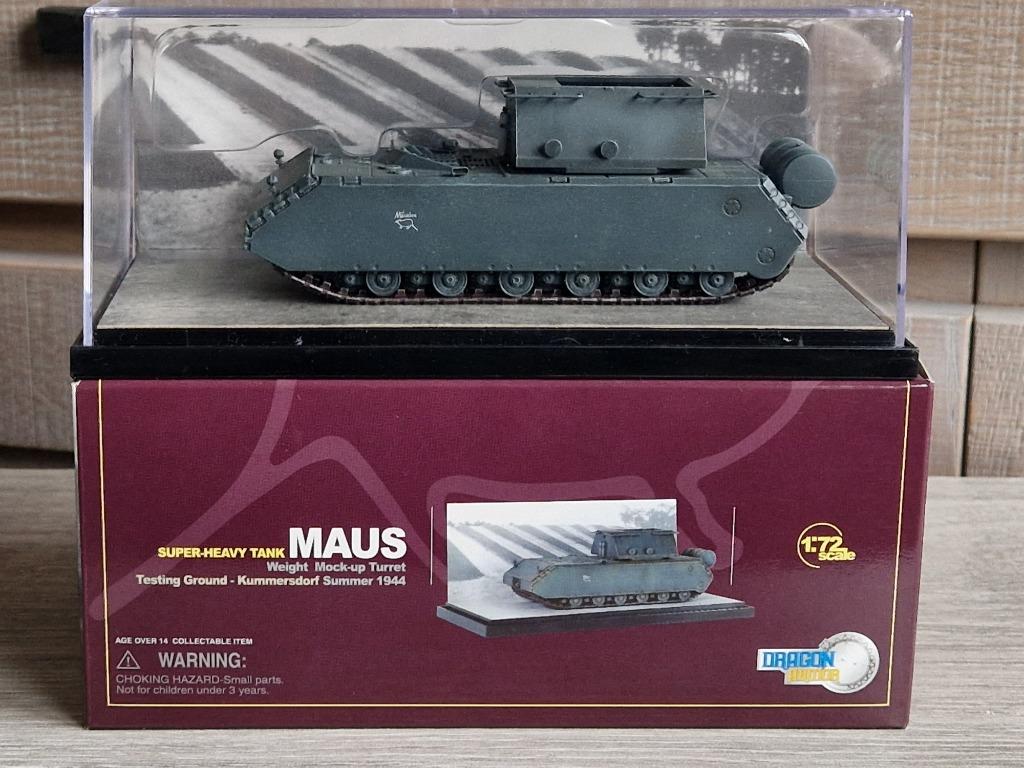Dragon Armor 60167 Super-Heavy Tank Maus Testing Summer 1944, Collections, Objets militaires | Seconde Guerre mondiale, Enlèvement ou Envoi