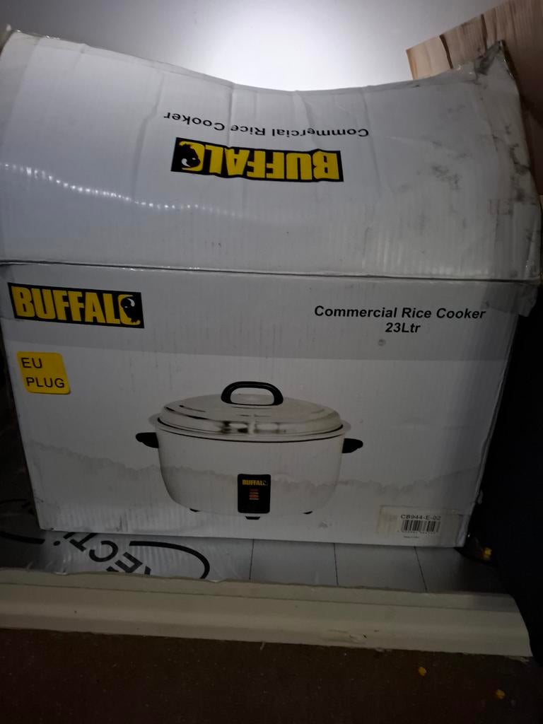 cuiseur à riz professionnel Buffalo de 23 litres., Enlèvement ou Envoi, Nettoyage