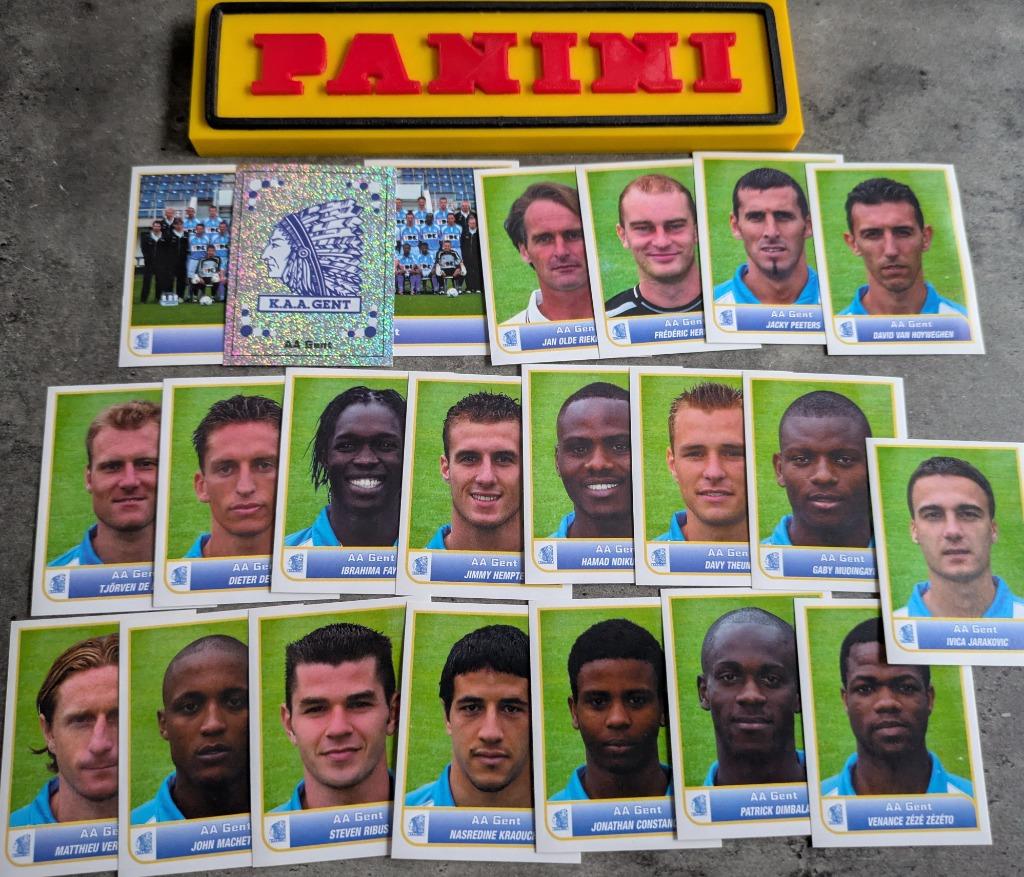 Autocollants de foot Panini football 2004 22X AA GENT 2004, Envoi, Neuf