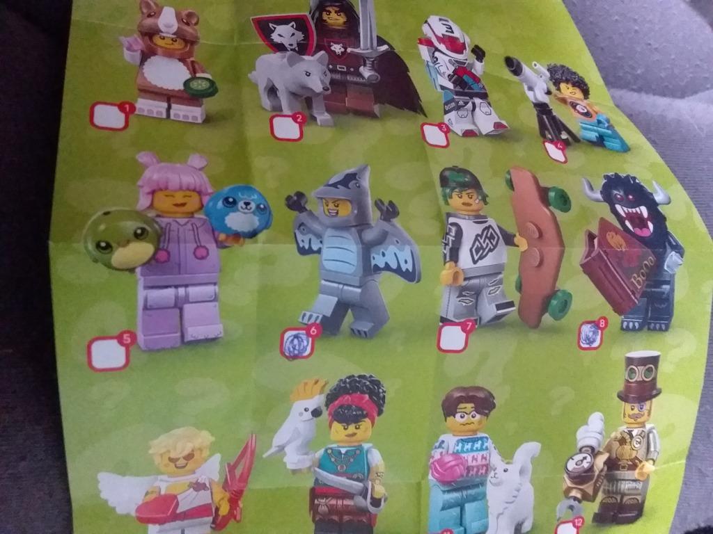 Minifigures lego série  27 N 6- 8, Ophalen, Nieuw, Lego