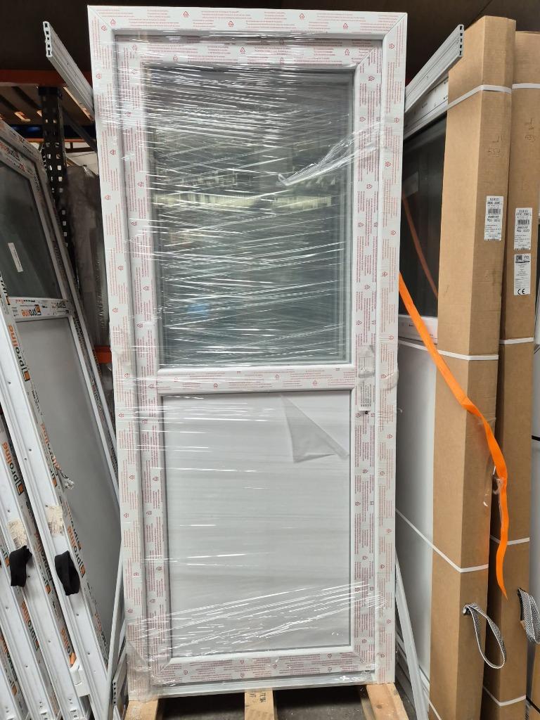 MAATWERK Pvc en aluminium : voordelig en snelle service, Doe-het-zelf en Bouw, Deuren en Vliegenramen, Nieuw, Buitendeur, Glas