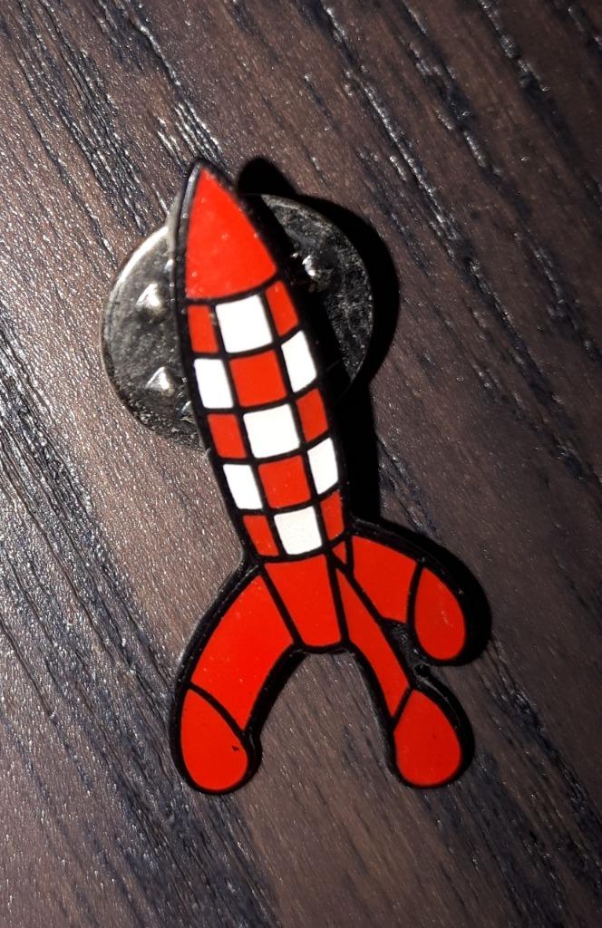 Pin's Fusée Tintin, Enlèvement, Tintin, Neuf, Autres types