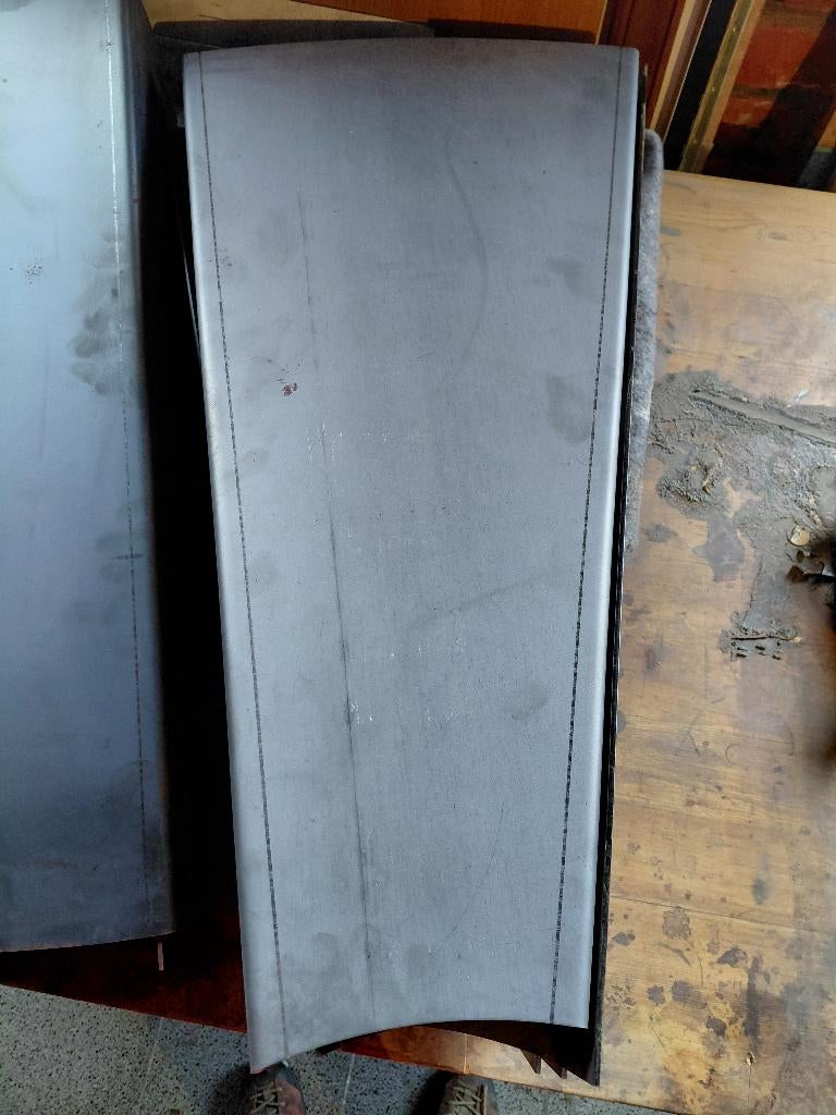 Ijzeren traptreden, Doe-het-zelf en Bouw, Ladders en Trappen, Ophalen, Zo goed als nieuw, Trap, 2 tot 4 meter