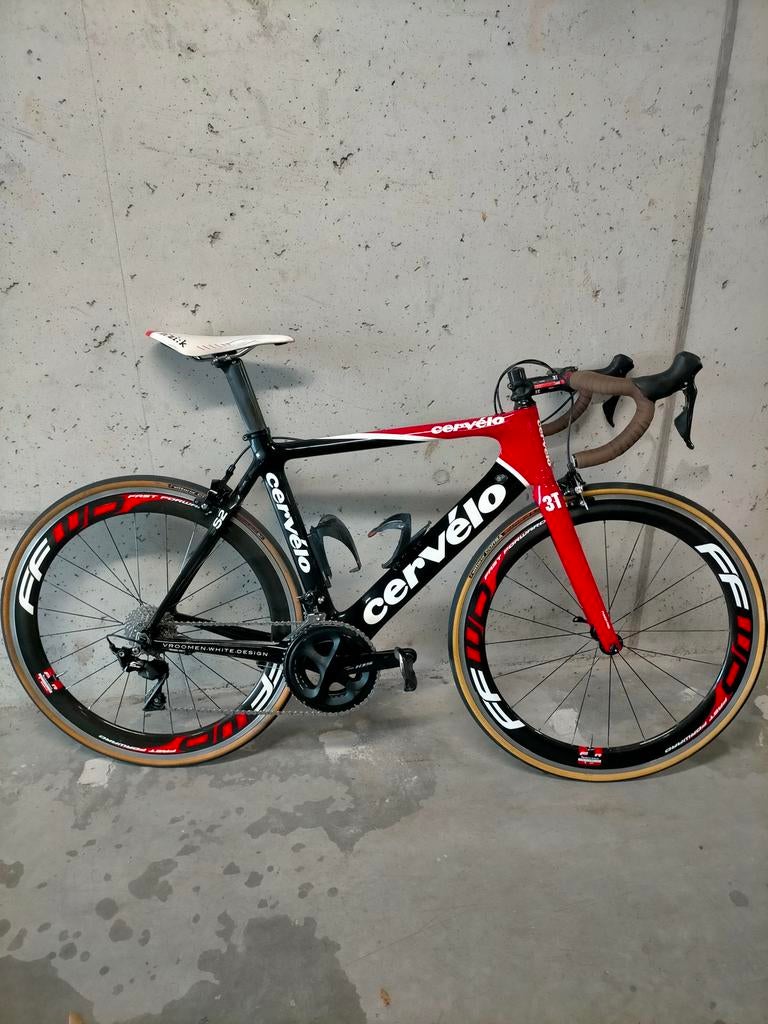 Cervelo S2 carbon FFWD wielen, Ophalen, Carbon