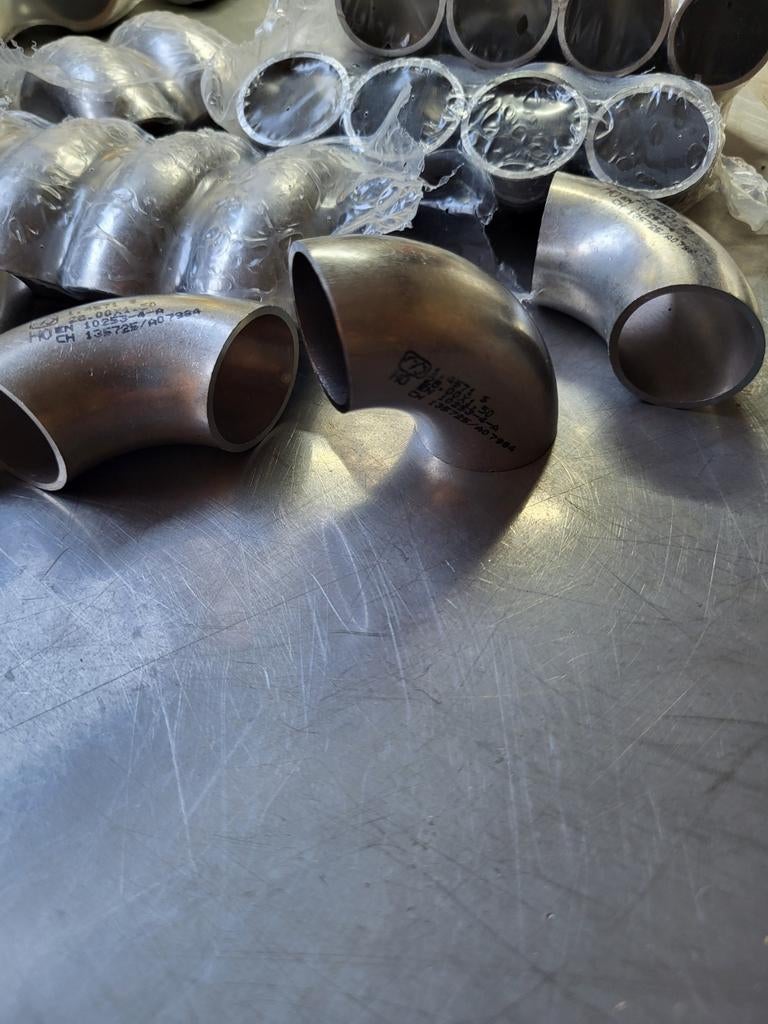 Rvs lasbochten 28x1,5, Ophalen of Verzenden, Nieuw