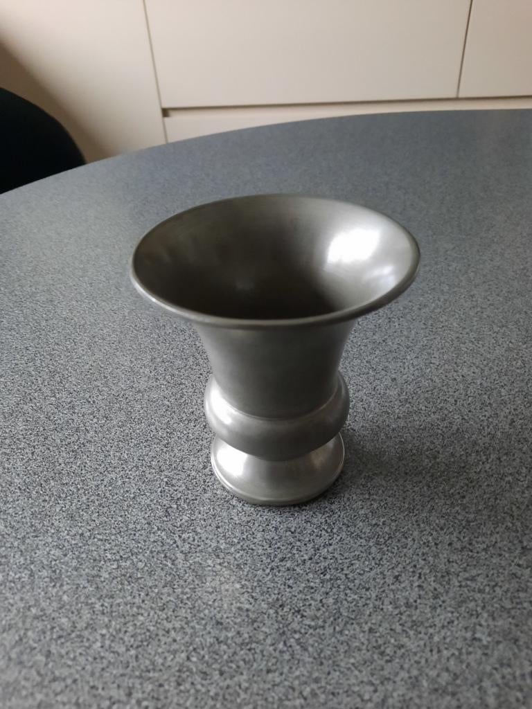 Tasse en étain 100 % étain hauteur 11 cm, Enlèvement ou Envoi