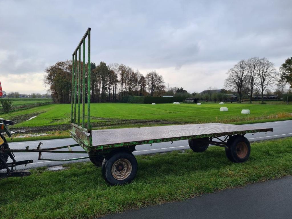 4 tons landbouwwagen balenwagen traanplaat, Ophalen