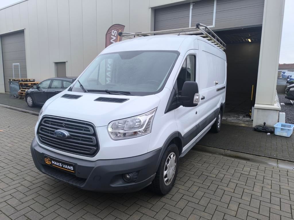 Ford Transit 2019 Euro 6 L3H2 12600€ netto, Voorwielaandrijving, Stof, 4 cilinders, Wit