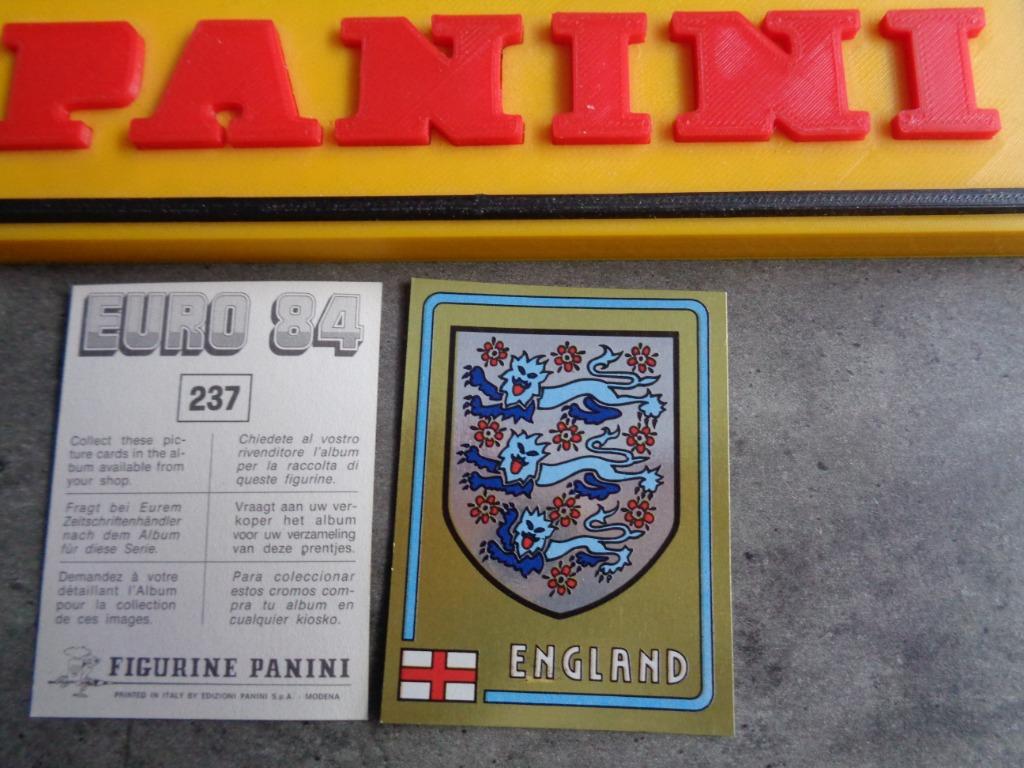 PANINI AUTOCOLLANT DE FOOTBALL EURO 84 CE EMBLÈME N 237 BAD, Hobby & Loisirs créatifs, Autocollants & Images, Autocollant, Enlèvement ou Envoi