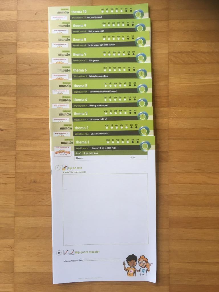 lege werkbundels mundo 2: nog 1 van de 10 focusthema's, Boeken, Schoolboeken, Natuurkunde, Ophalen of Verzenden, BSO, Nieuw