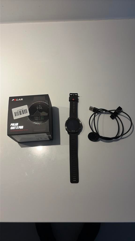 Polar Grit X Pro Black, Gebruikt, Zwart, Ophalen of Verzenden, Waterdicht